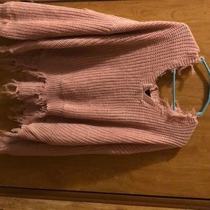 Polly Esther size large sweater!!